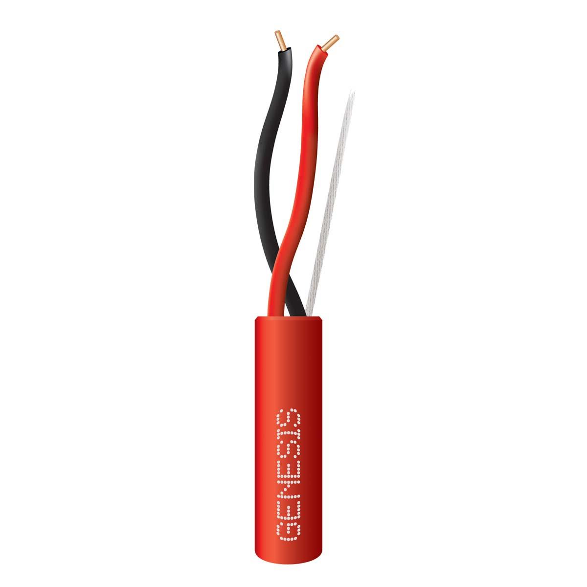 fire alarm unshielded cable plenum