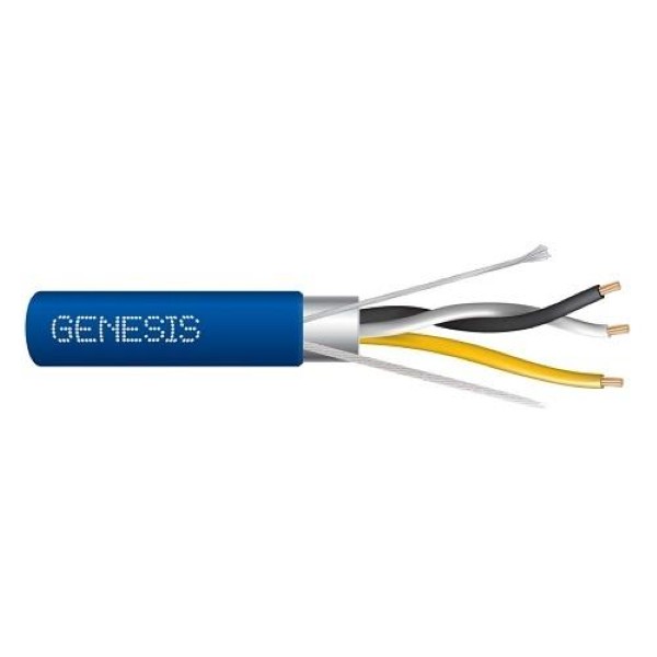 33241106 22 AWG 1.5PR STRANDED SHIELDED CMP/FT6 1000 Foot  pull box Blue