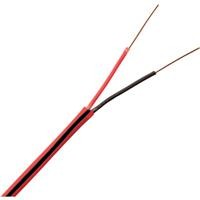 4506104K 18/2 SOLID 1000 Footfoot reel Red w/ Black Stripe