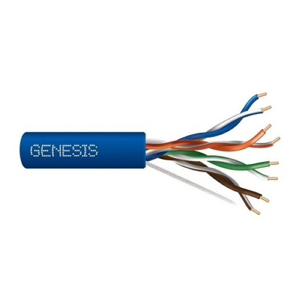 50885508 24 AWG 4 PAIR SOLID CMP/FT6 500 Foot  pull box Black
