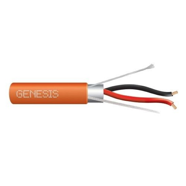 32141103 18 AWG 2 CONDUCTOR STRANDED SHIELDED CMP/FT6 1000 Foot  pull box Orange